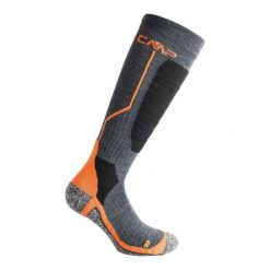 Skarpety narciarskie CMP SKI SOCK WOOL wełniane ocieplane antybakteryjne. Brązowe skarpety CMP, bez wzorów, z wełny. Za 164.50 zł.