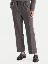 Weekend Max Mara Spodnie materiałowe Hataley 2525136022 Szary Regular Fit. Szare spodnie materiałowe Weekend Max Mara, bez wzorów, z materiału. Za 1,039.00 zł.