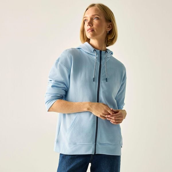 Bluza damska z kapturem Regatta Bayletta. Białe bluzy Regatta, m, bez wzorów, z bawełny, z kapturem. Za 199.99 zł.