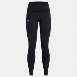 Legginsy treningowe damskie Under Armour Rival. Czarne legginsy Under Armour, xs, bez wzorów, do biegania. Za 129.99 zł.