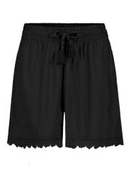 Sublevel Szorty w kolorze czarnym rozmiar: S. Czarne szorty Sublevel, bez wzorów, z wiskozy. Za 39.99 zł.