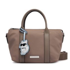Torebka KARL LAGERFELD. Szare torebki klasyczne KARL LAGERFELD, bez wzorów, bez dodatków. Za 779.99 zł.