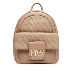 Plecak Nine West. Brązowe plecaki Nine West, bez wzorów. Za 369.99 zł.