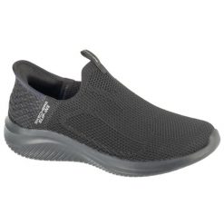 Buty sportowe Sneakersy damskie, Slip-Ins: Ultra Flex 3.0 - Easy Win. Czarne obuwie sportowe Skechers, bez zapięcia, trekkingowe, Skechers Sport. Za 379.99 zł.