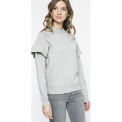 Tommy Hilfiger - Bluza Cassy. Szare bluzy TOMMY HILFIGER, l, z bawełny, bez kaptura. W wyprzedaży za 299.90 zł.