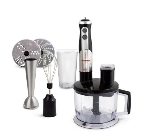 Blender ręczny Esperanza Crema EKM004 (800W; kolor czarny). Blendery Esperanza. Za 118.99 zł.