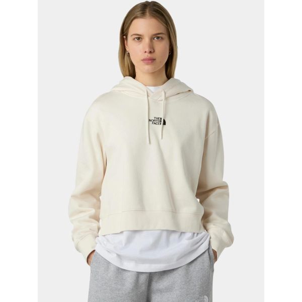 Bluza Damska The North Face Essential Crop. Białe bluzy The North Face, bez wzorów, bez kaptura. Za 238.28 zł.