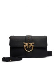 PINKO Torebka Love One Classic Slouchy Fl PLTT 104524 A2OX Czarny. Czarne torebki klasyczne Pinko, bez wzorów, ze skóry, bez dodatków. Za 1,759.00 zł.