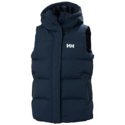 Damski kardigan puchowy Helly Hansen Adore. Niebieskie kardigany Helly Hansen, m, bez wzorów, z puchu. Za 867.10 zł.
