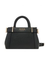 Guess Torebka HWBG96 33760 Czarny. Czarne torebki klasyczne Guess, z aplikacjami, ze skóry, bez dodatków. Za 349.99 zł.