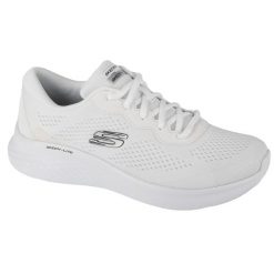 Obuwie Sportowe Damskie Skechers Skech Lite Biały. Białe obuwie sportowe Skechers, z materiału, bez zapięcia. Za 329.99 zł.