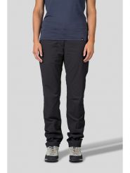 Hannah Spodnie trekkingowe "Carola" w kolorze antracytowym rozmiar: 36. Czarne spodnie dresowe Hannah, bez wzorów, z materiału, outdoorowe. Za 275.40 zł.