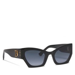 Okulary przeciwsłoneczne Dsquared2. Czarne okulary przeciwsłoneczne Dsquared2, bez wzorów. Za 759.99 zł.