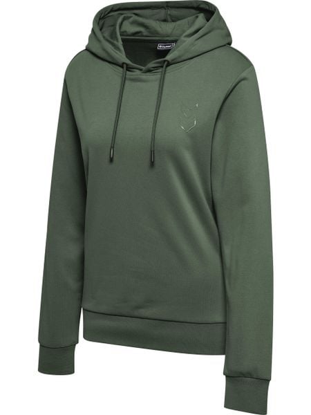 Bluza damska z kapturem Hummel Active Co. Zielone bluzy Hummel, s, bez wzorów, z bawełny, z kapturem. Za 266.00 zł.