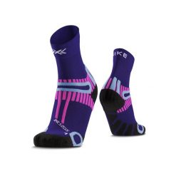 Skarpetki X-Socks Perform Ankle. Niebieskie skarpety X Socks, bez wzorów, z materiału. Za 103.39 zł.