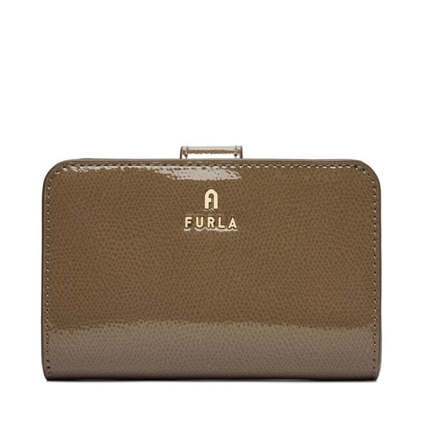 Portfel Furla. Brązowe portfele Furla, bez wzorów. Za 719.99 zł.