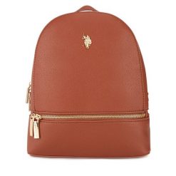 Plecak U.S. Polo Assn. Brązowe plecaki U.S. Polo Assn., bez wzorów. Za 195.99 zł.