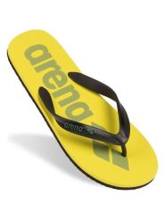 Arena Japonki w kolorze żółtym rozmiar: 41. Żółte klapki Arena, bez wzorów, z otwartym noskiem, bez obcasa. Za 34.99 zł.