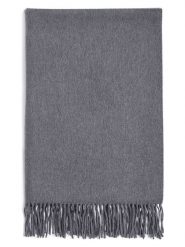 CXL by Christian Lacroix Kaszmirowy szal w kolorze ciemnoszarym - 200 x 70 cm rozmiar: onesize. Szare szaliki CXL by Christian Lacroix, bez wzorów, z kaszmiru. Za 587.99 zł.