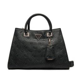 Torebka Guess. Czarne torebki klasyczne Guess, z aplikacjami, bez dodatków. Za 449.99 zł.