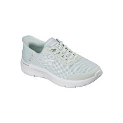 Buty SKECHERS GO WALK FLEX GRAND ENTRY Zielony. Zielone obuwie sportowe Skechers, bez zapięcia, trekkingowe, Skechers Sport. Za 334.99 zł.