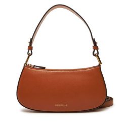 Torebka Coccinelle. Brązowe torebki klasyczne Coccinelle, bez wzorów, bez dodatków. Za 629.99 zł.