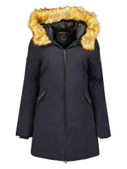 Geographical Norway Parka "Adelaide" w kolorze granatowym rozmiar: S. Niebieskie parki Geographical Norway, s, bez kaptura. Za 167.28 zł.