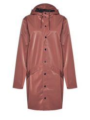 Rains Kurtka przeciwdeszczowa Unisex 12020 Pomarańczowy Regular Fit. Brązowe kurtki sportowe Rains, xs, bez wzorów, z syntetyku, bez kaptura. Za 439.99 zł.