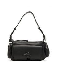 Armani Exchange Torebka XW000405 AF12589 UC001 Czarny. Czarne torebki klasyczne Armani Exchange, bez wzorów, ze skóry, bez dodatków. Za 629.99 zł.