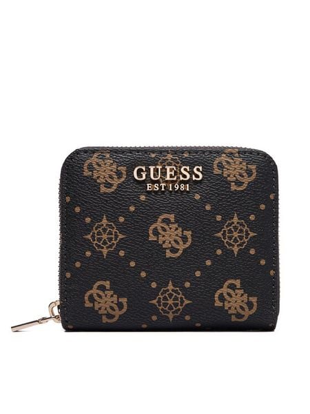 Guess Portfel SWGP99 28137 Brązowy. Brązowe portfele Guess, z aplikacjami, ze skóry. Za 214.99 zł.