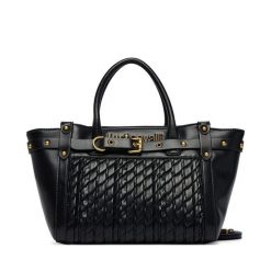 Torebka Just Cavalli. Czarne torebki klasyczne Just Cavalli, bez wzorów, bez dodatków. Za 829.99 zł.