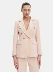 Maryley Marynarka 25EB139/43PY Różowy Regular Fit. Czerwone marynarki i żakiety Maryley, m, bez wzorów, z syntetyku. Za 319.99 zł.
