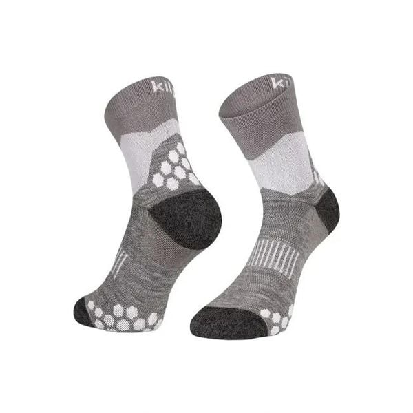 Uniseksowe skarpety outdoorowe Kilpi PRO-U. Białe skarpety Kilpi, bez wzorów, z materiału. Za 70.90 zł.