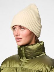 Pieces Czapka dzianinowa w kolorze beżowym rozmiar: onesize. Brązowe czapki Pieces, bez wzorów, z dzianiny. Za 50.59 zł.