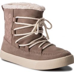Botki TOMS - Alpine 10012433 Desert Taupe Suede. Brązowe botki Toms, bez wzorów, ze skóry, bez obcasa, bez zapięcia. W wyprzedaży za 289.00 zł.