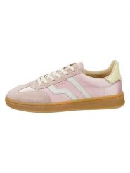 GANT Footwear Skórzane sneakersy "Cuzima" w kolorze jasnoróżowym rozmiar: 38. Różowe trampki GANT Footwear, bez wzorów, bez zapięcia. Za 345.45 zł.