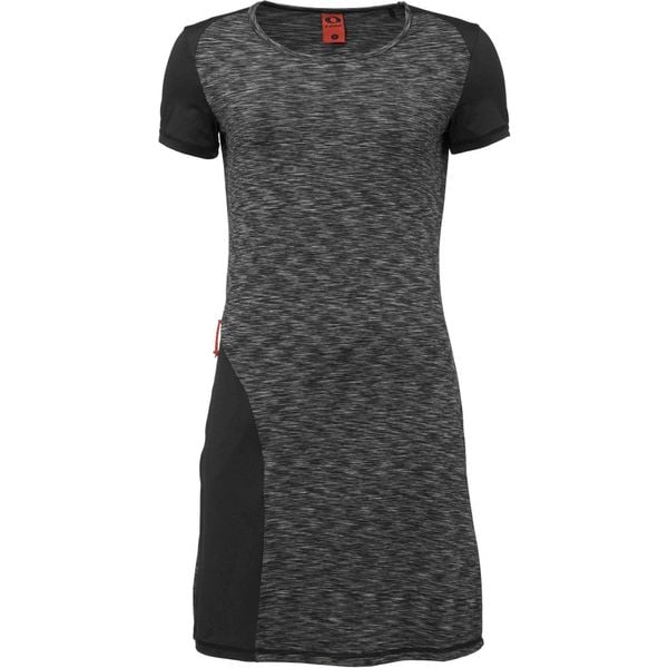 Sukienka damska LOAP Mapsa Szaro-Czarna, S. Czarne sukienki ZONE PERFECT, s, bez wzorów, sportowe, bez kołnierzyka, bez ramiączek, sportowe. Za 165.99 zł.