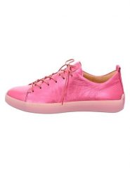 Think! Skórzane sneakersy "Turna" w kolorze różowym rozmiar: 40,5. Różowe trampki Think!, bez wzorów, bez zapięcia. Za 258.52 zł.