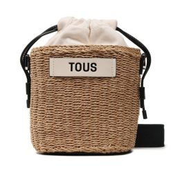 Torebka TOUS. Brązowe listonoszki Tous, bez wzorów, bez dodatków. Za 799.99 zł.