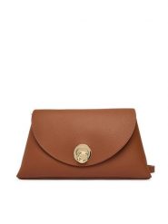 Coccinelle Saszetka 329152 Brązowy. Brązowe listonoszki Coccinelle, bez wzorów, ze skóry, bez dodatków. Za 1,439.00 zł.