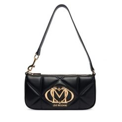 Torebka LOVE MOSCHINO. Czarne torebki klasyczne Love Moschino, bez wzorów, bez dodatków. Za 839.99 zł.