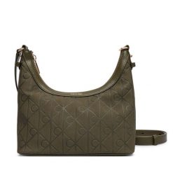 Torebka Calvin Klein. Zielone torebki klasyczne Calvin Klein, bez wzorów, bez dodatków. Za 529.99 zł.