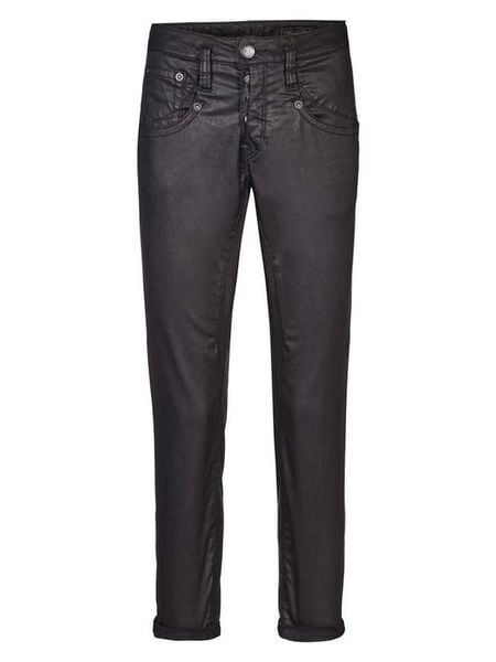 Herrlicher Spodnie w kolorze czarnym rozmiar: W27. Czarne spodnie materiałowe Herrlicher, bez wzorów, z materiału. Za 209.33 zł.