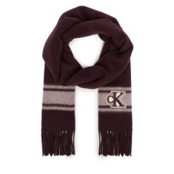 Szalik Calvin Klein. Czerwone szaliki Calvin Klein, bez wzorów. Za 329.99 zł.