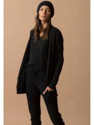 Perfect Cashmere Kaszmirowy kardigan "Pearl" w kolorze czarnym rozmiar: M. Czarne kardigany Perfect Cashmere, m, bez wzorów, z kaszmiru. Za 418.26 zł.