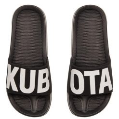 Kubota Klapki Basenowe Basic 2.0. Czarne klapki Kubota, bez wzorów, bez obcasa. Za 99.99 zł.