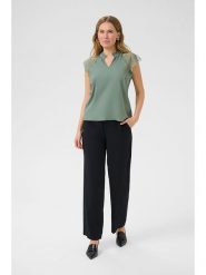 Cream Bluzka "Nola" w kolorze zielonym rozmiar: 40. Zielone bluzki Cream, bez wzorów, z koronki, bez kołnierzyka, bez ramiączek. Za 118.28 zł.