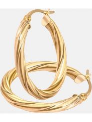 Diamant Exquis Złote kolczyki-kreole rozmiar: onesize. Żółte kolczyki Diamant Exquis, złote. Za 739.71 zł.