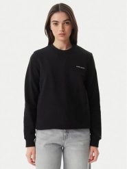 Tommy Jeans Bluza Ess Logo DW0DW22829 Czarny Regular Fit. Czarne bluzy Tommy Jeans, xl, bez wzorów, z bawełny, bez kaptura. Za 329.99 zł.