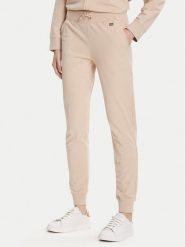 EA7 Emporio Armani Spodnie dresowe 7W000461 AF13135 U1046 Beżowy Regular Fit. Brązowe spodnie dresowe EA7 Emporio Armani, xs, bez wzorów, z bawełny. Za 409.99 zł.